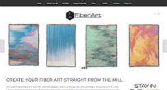 Desktop Screenshot of fiberart.com